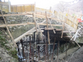 Progetto di ristrutturazione ponticello pedonale ad arco in pietra - DCRPROGETTI