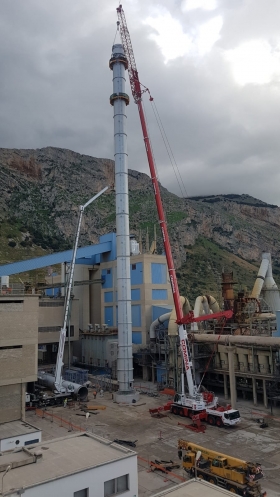 STACK AND DUCTS FOR CEMENT FACTORY - Italy - 2018-2019 - DCRPROGETTI