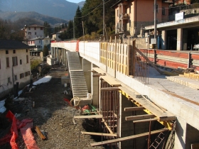 Project for the viaduct enlargement of a valley road - DCRPROGETTI